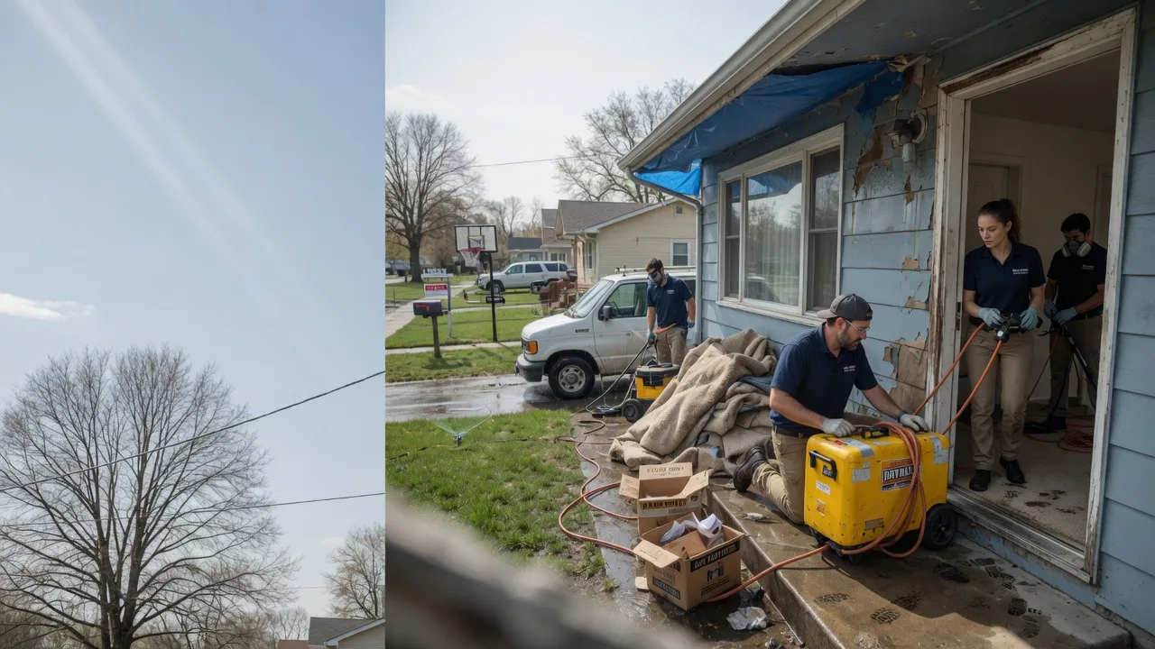 Basement Flood Cleanup in Clinton, MT near me